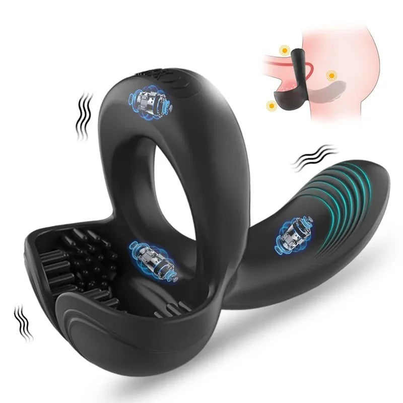 3in1CockRing&ProstateMassager