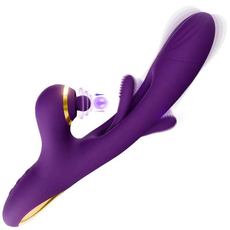 3in1GSpotVibratorswith7Tapping,7Vibrating&7FlappingPatterns