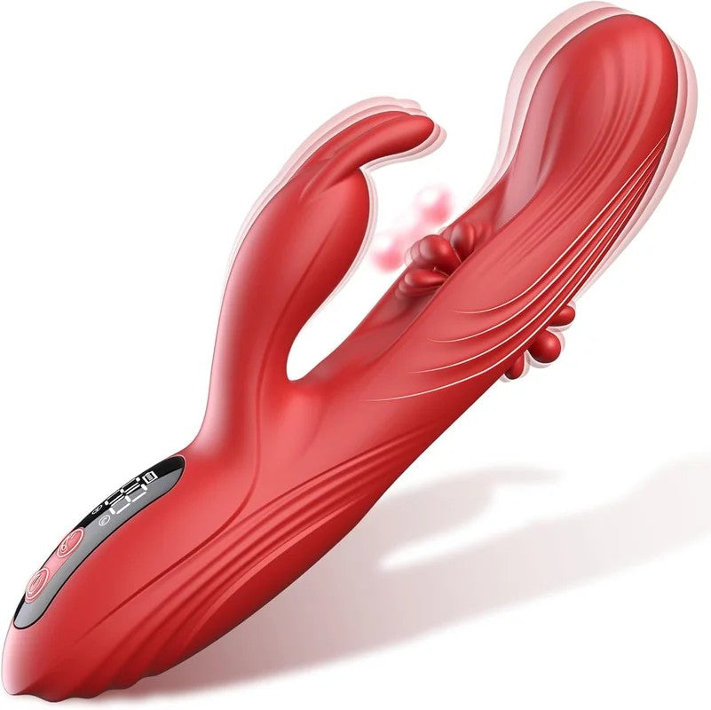 3In1RabbitFlappingGSpotVibrator
