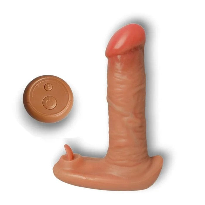 5.11‘’ThrustingDildoVibratorRealisticWearableClitG-SpotMassager