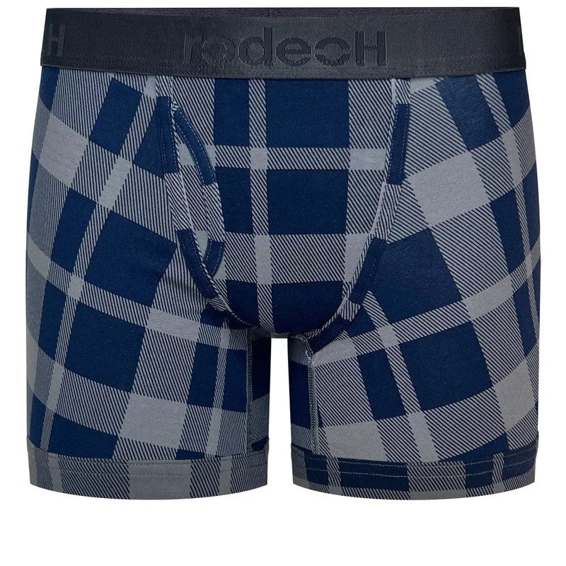 6″TopLoadingBoxerPackingUnderwear–BlueGrayPlaid