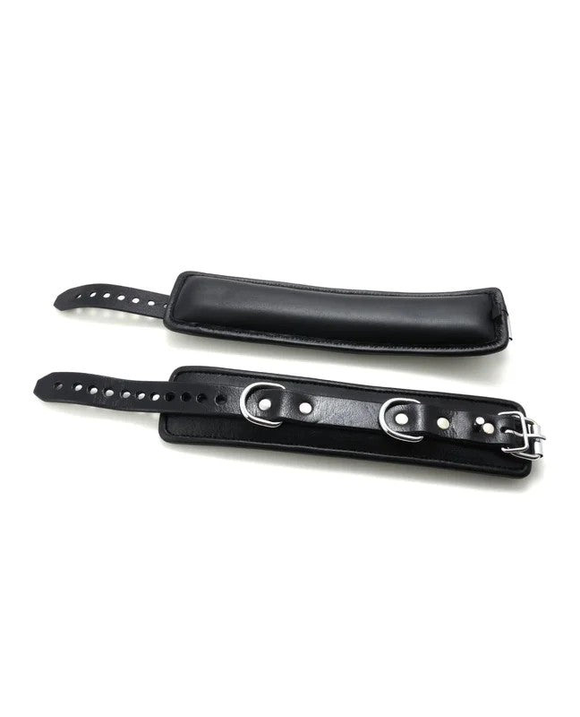 665PaddedLockingAnkleRestraint–Black