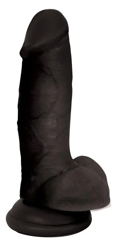 7InchDildowithBalls–Black