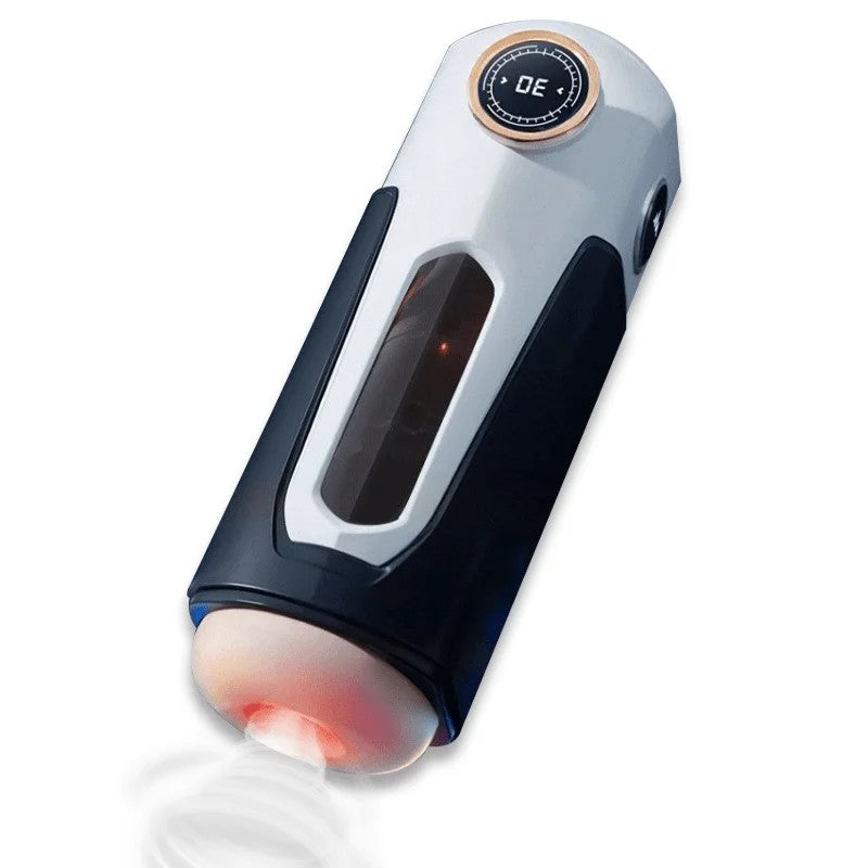 9–FreqSmartRetractableHeatingMasturbator