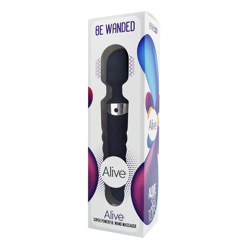 AdrienLastic–Alive“BeWanded”WandMassager(Black)