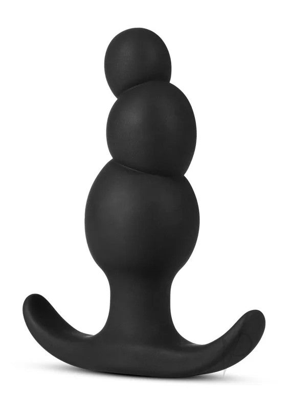 AnalAdventuresPlatinumStackedSiliconeButtPlug