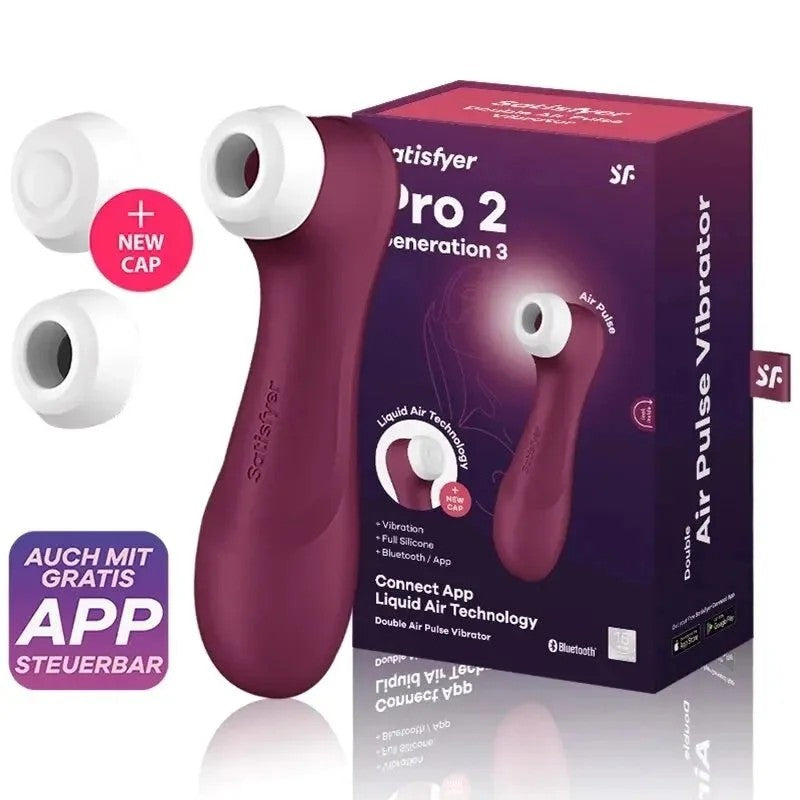 AppControlledClitStimulator–SatisfyerPro2Generation3SuckerSexToyforWomen