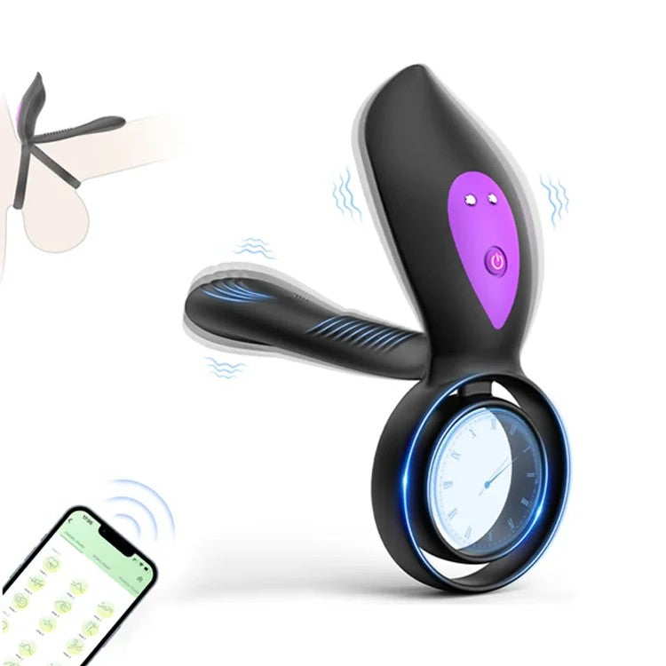 AppcontrolledVibratingCockRing