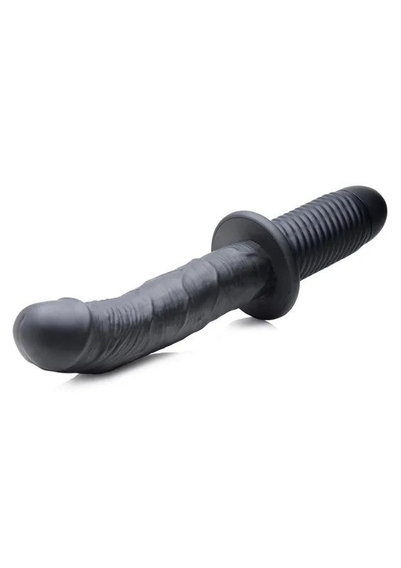 AssThumpersTheLargeRealisticRechargeableSiliconeVibratorwithHandle