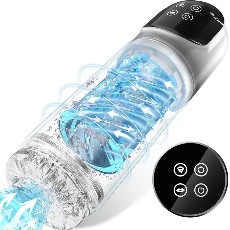 AutomaticMaleMasturbatorAdultToywith7Sucking,7Rotating,7LickingModes&LCDDisplay