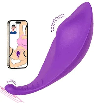 AuvyApp-ControlledWearablePantyVibrator–CompactClitoralToyforLong-DistanceCouples