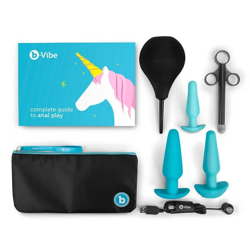 B-Vibe–AnalTraining&EducationSet(Teal)