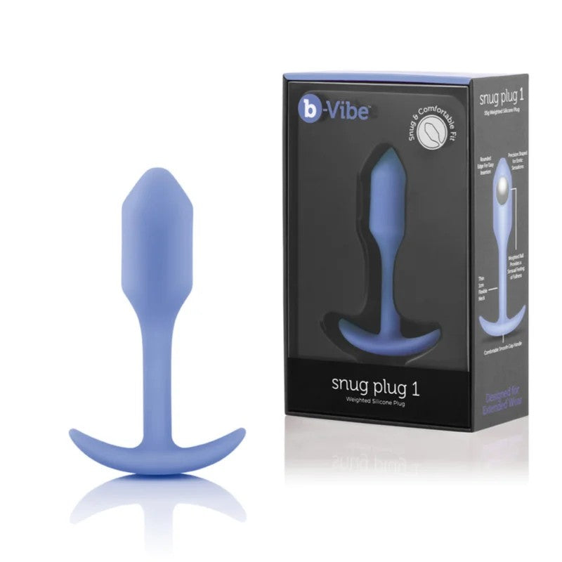 b-Vibe–SnugPlug1WeightedButtPlug(Violet)