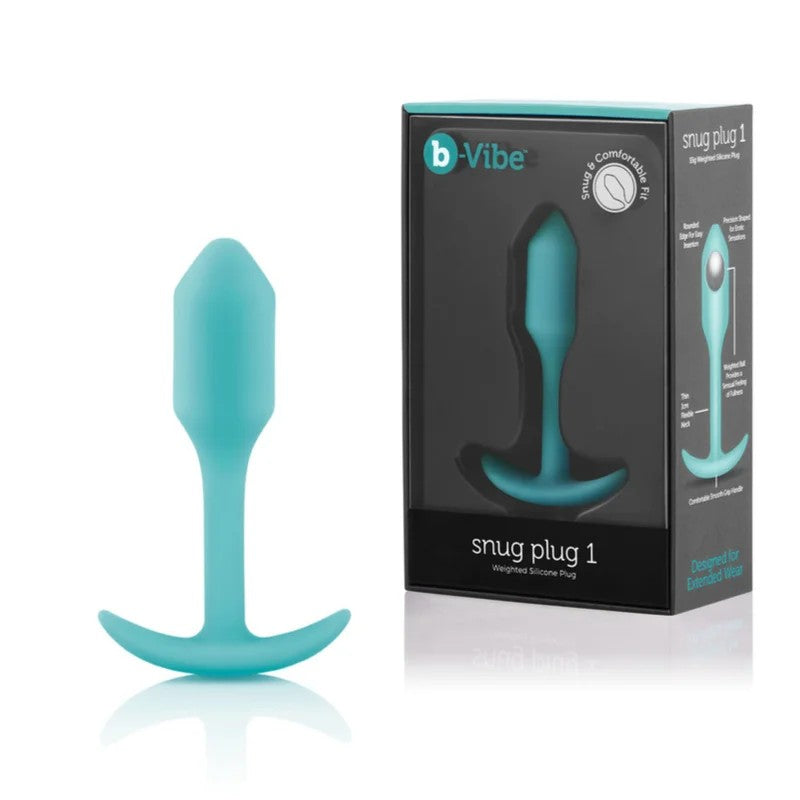 b-Vibe–SnugPlug1WeightedButtPlug(Mint)