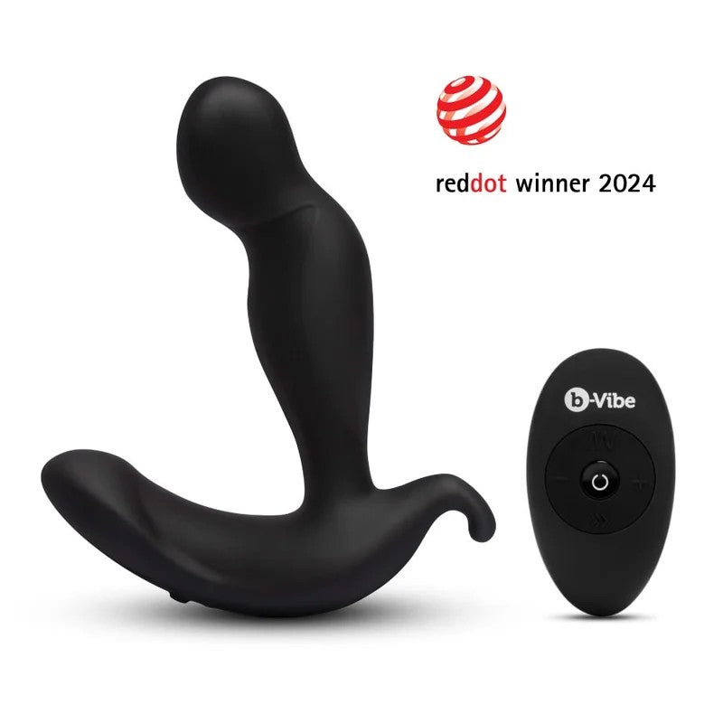 b-Vibe360°Rotating&VibratingButtPlugwithRemote