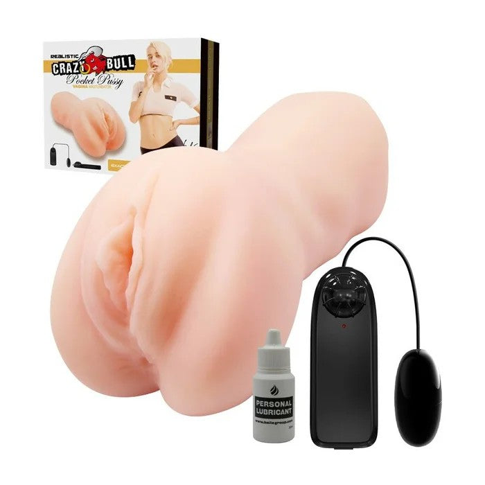 Baile–CrazyBull“Lea”VibratingStroker(LightFlesh)
