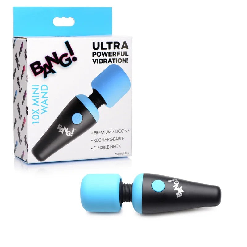 Bang!–10XRechargeableMiniWand(Blue)