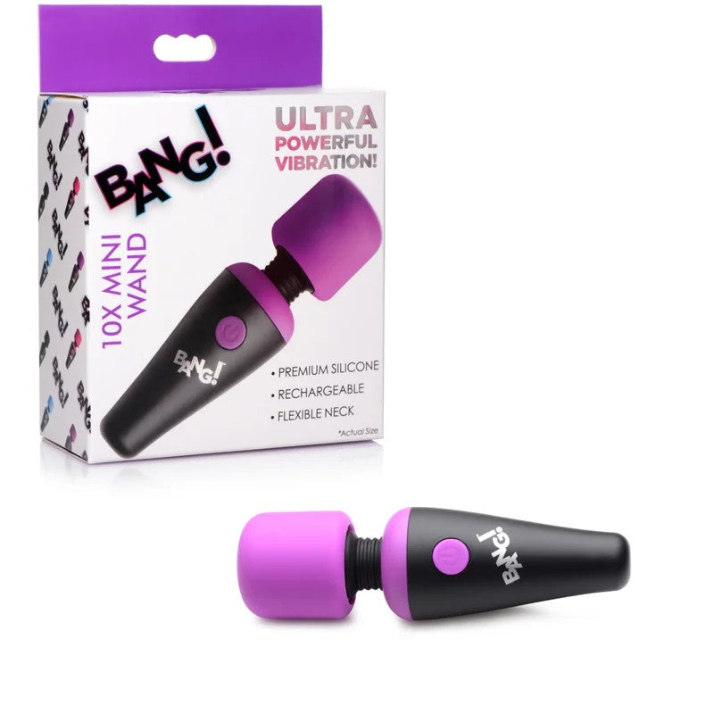 Bang!–10XRechargeableMiniWand(Purple)