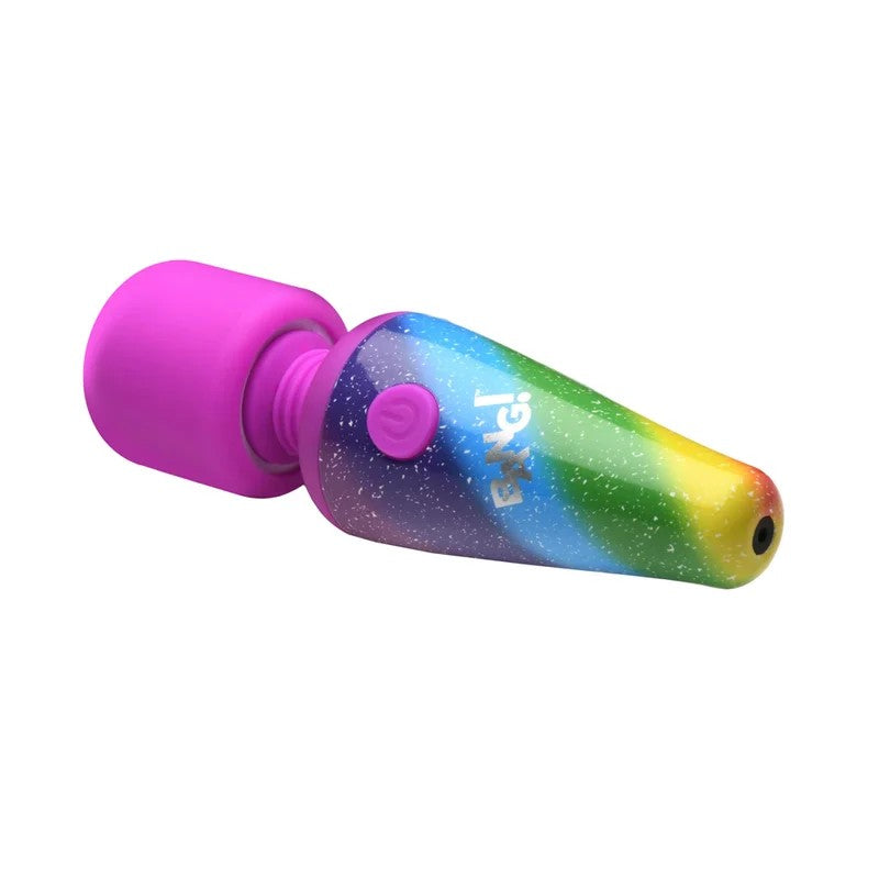 Bang!RainbowMiniPowerfulSiliconeWand