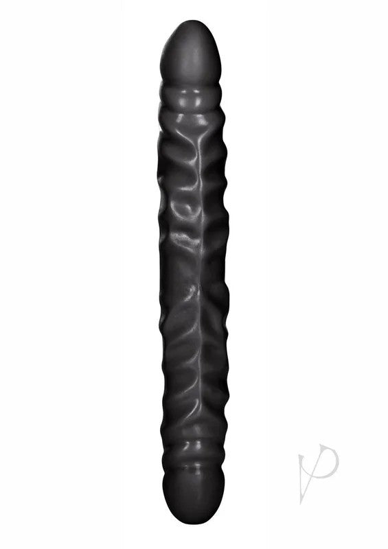 BlackJackVeinedDoubleDildo