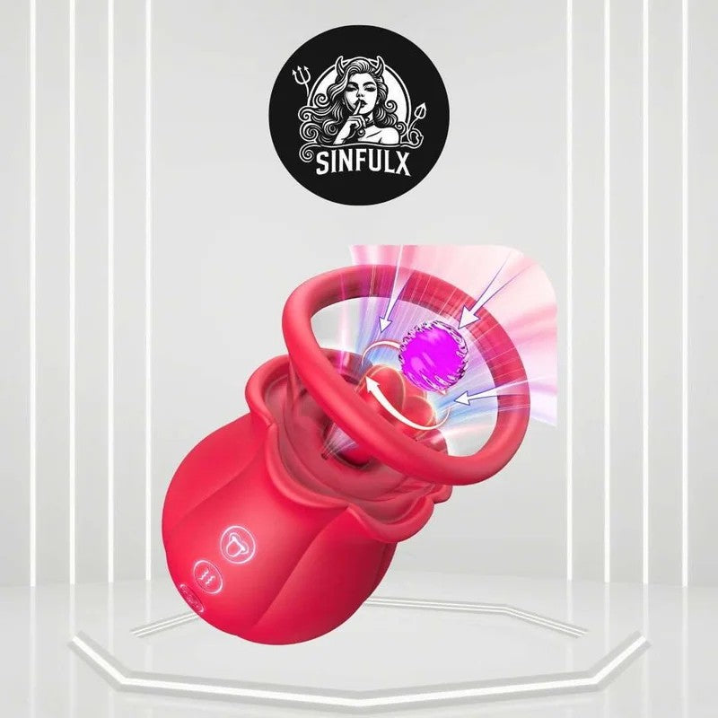 BloomingRoseClitoralSuctionVibrator