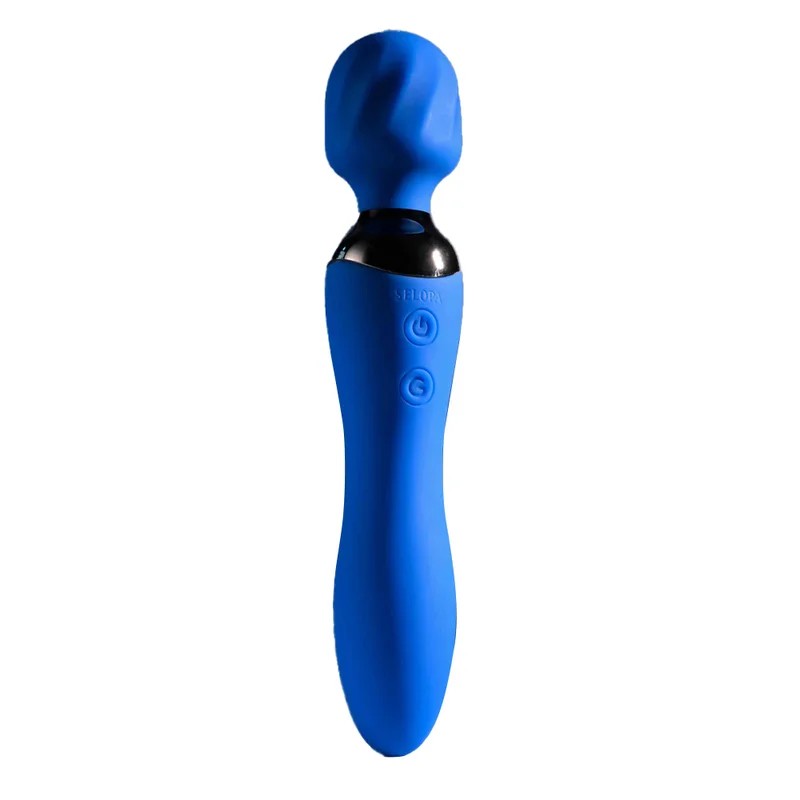 BlueBelleDouble-EndedG-SpotWandVibrator
