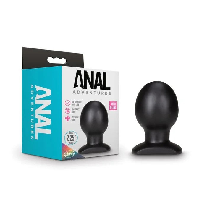 Blush–AnalAdventuresOrbPlug(Black)