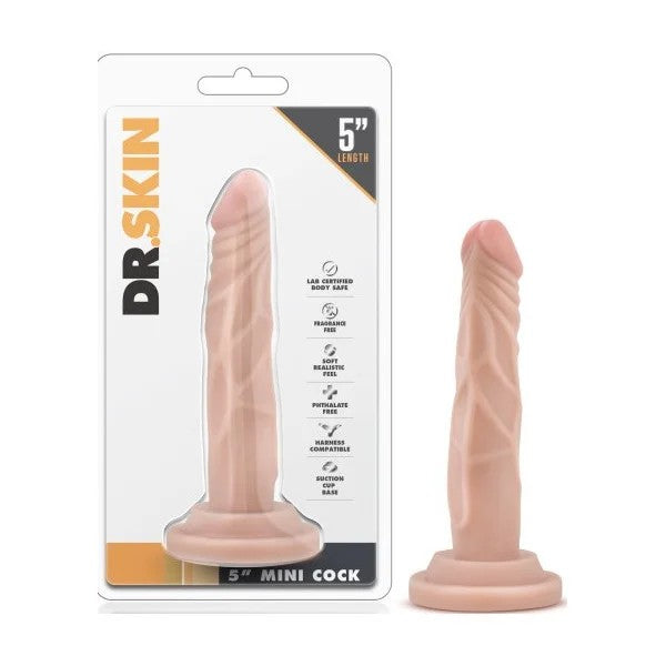 Blush–Dr.Skin5″MiniCock(LightFlesh)