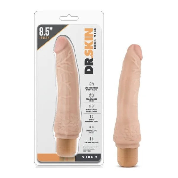 Blush–Dr.Skin8.5″CockVibe7(Flesh)