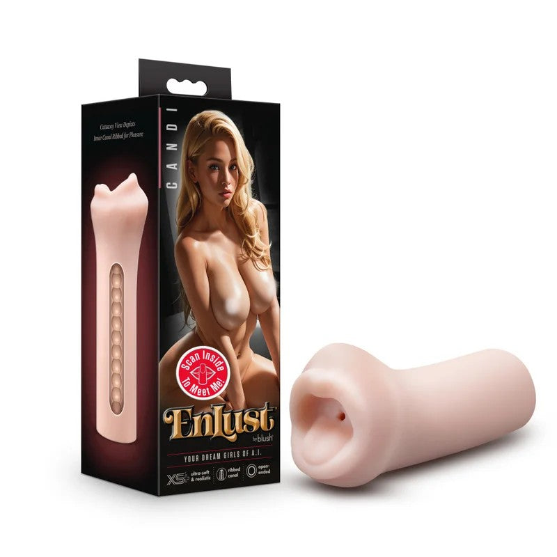 Blush–Enlust“Candi”MouthStroker(LightFlesh)