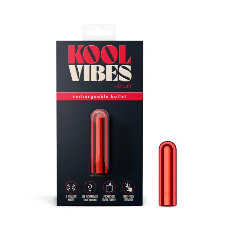 Blush–KoolVibesRechargeableBullet(Cherry)