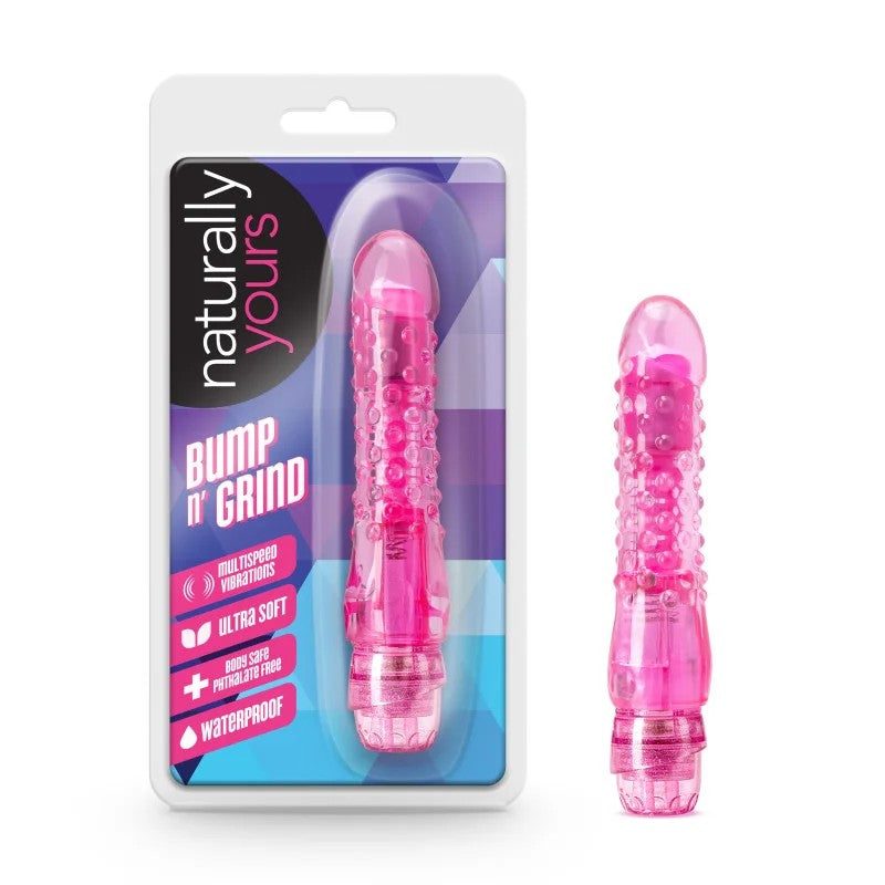 Blush–NaturallyYours”BumpandGrind”PenisVibrator(Pink)