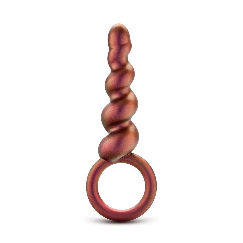 BlushAnalAdventuresMatrixSpiralLoopCopper5.25-InchAnalPlug
