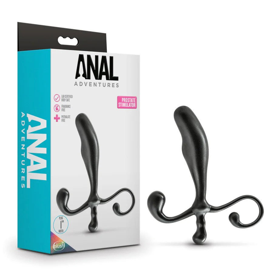 BlushAnalAdventuresPlatinumSiliconeProstateStimulator5-InchAnalPlug