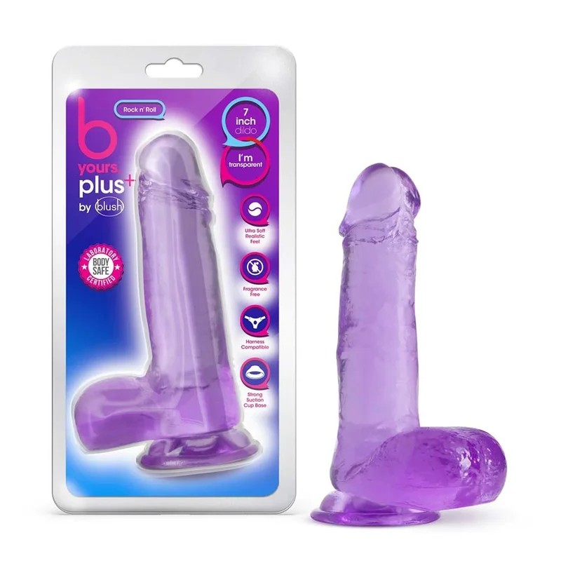 BlushBYoursPlusRockN’RollRealistic7.25inchDildo