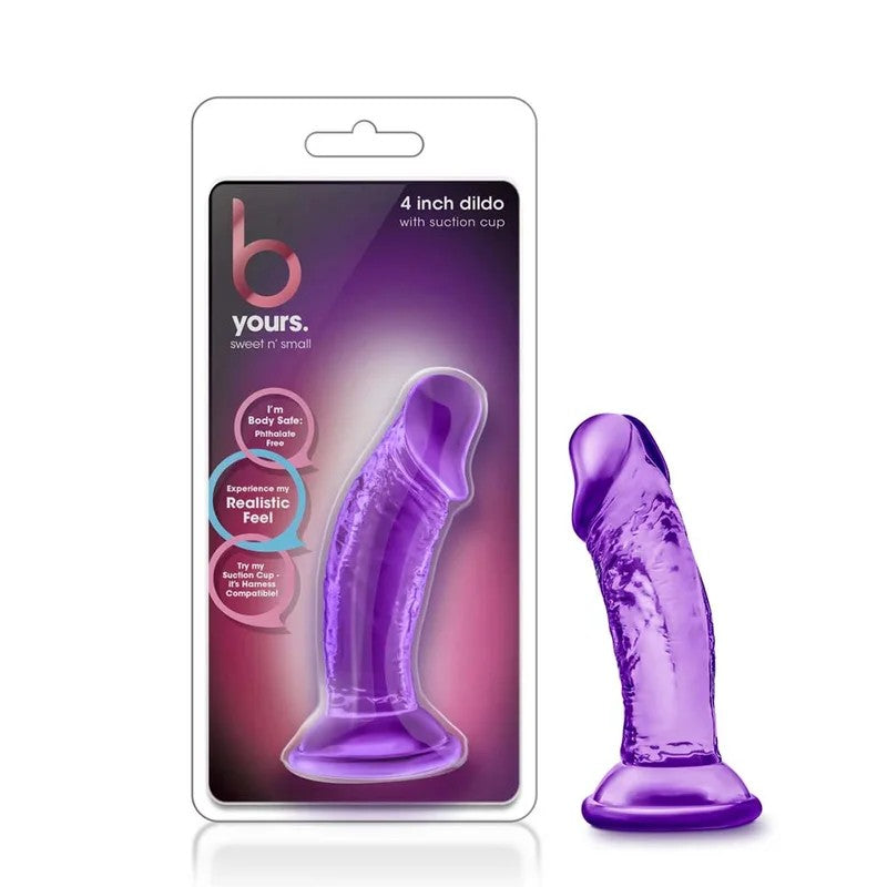 BlushBYoursSweetN’SmallRealisticPurple4.5InchDildo