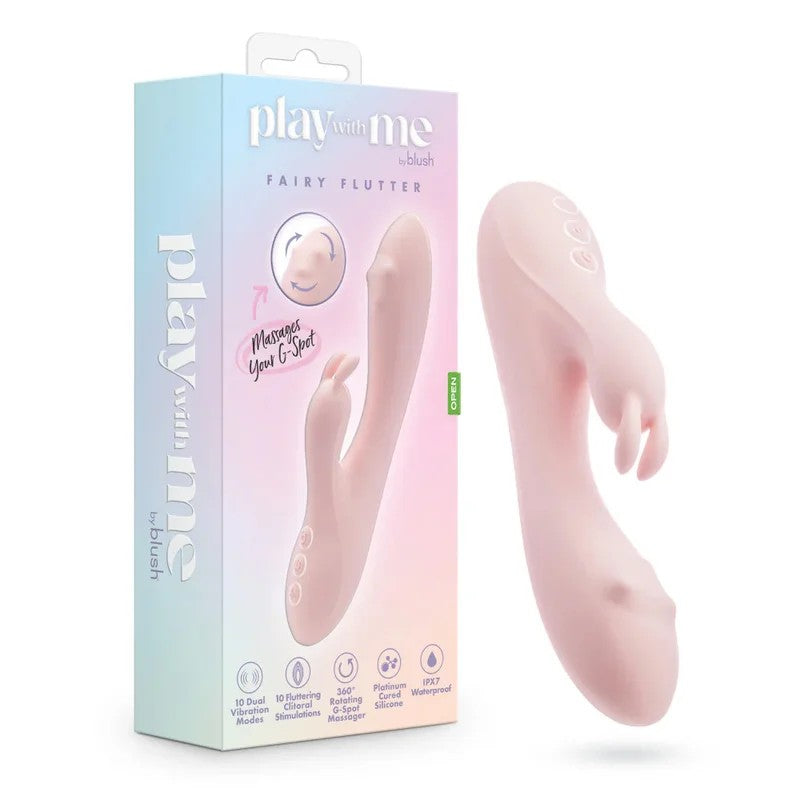 BlushFairyFlutter360°RotatingG-SpotRabbitVibrator