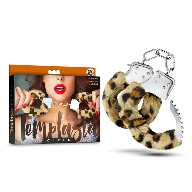BlushTemptasiaLeopardBondageCuffs