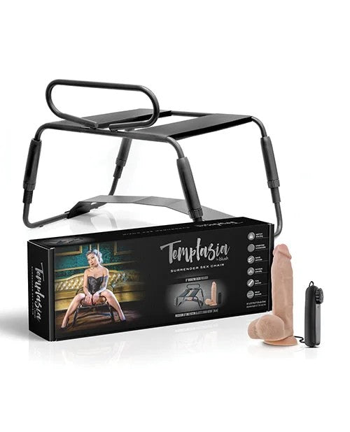 BlushTemptasiaSurrenderSexChair–Black