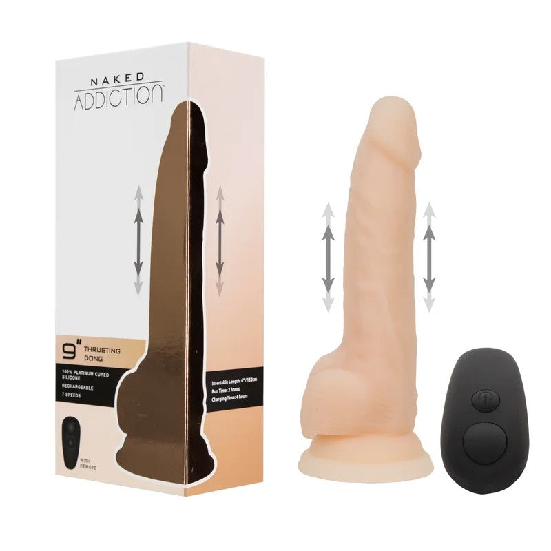 BMS–NakedAddiction9″ThrustingDong(Flesh)
