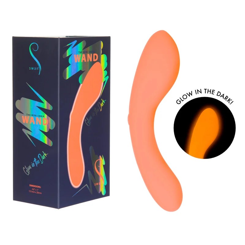 BMS–SwanMiniSwanWandGlow-In-The-Dark(Orange/Orange)