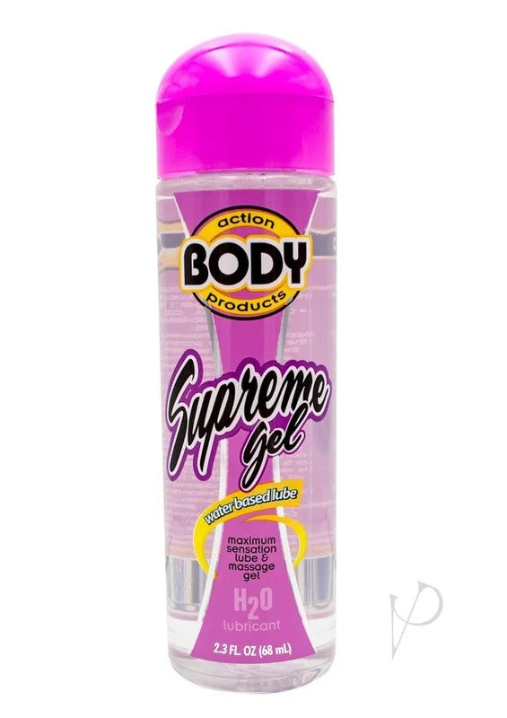 BodyActionSupremeGelWaterBasedLubricant