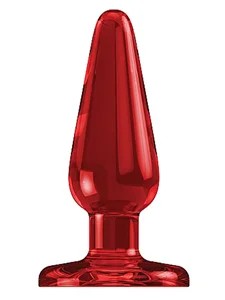 BottomLine–ButtplugAcrylic6in.Model1(Red)