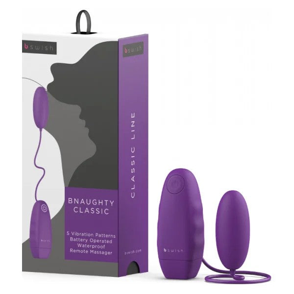 bSwish–BNaughty5FunctionDeluxeCordedEgg(Purple)