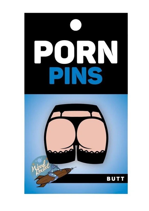 ButtEnamelPin