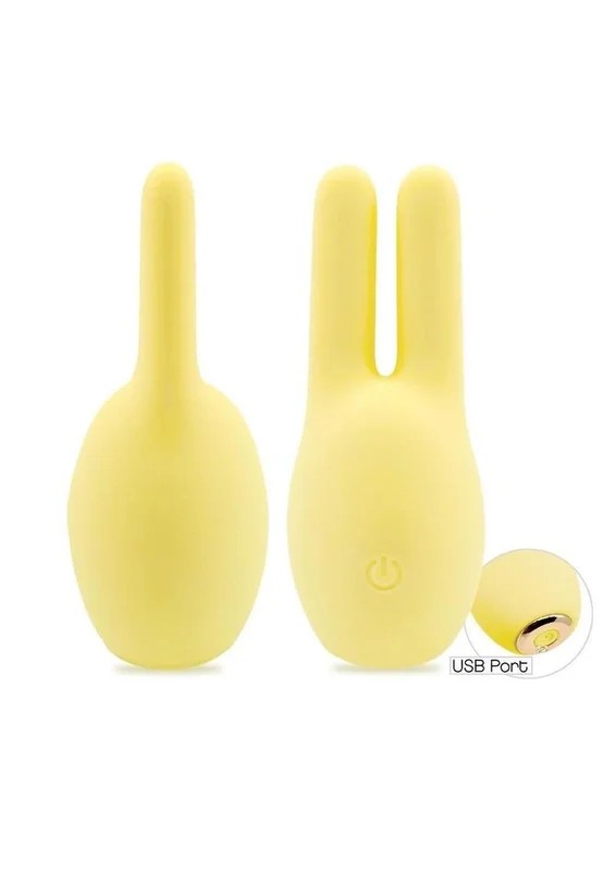 BuzzyBuddyHoneyBunneyRechargeableSiliconeClitoralStimulator