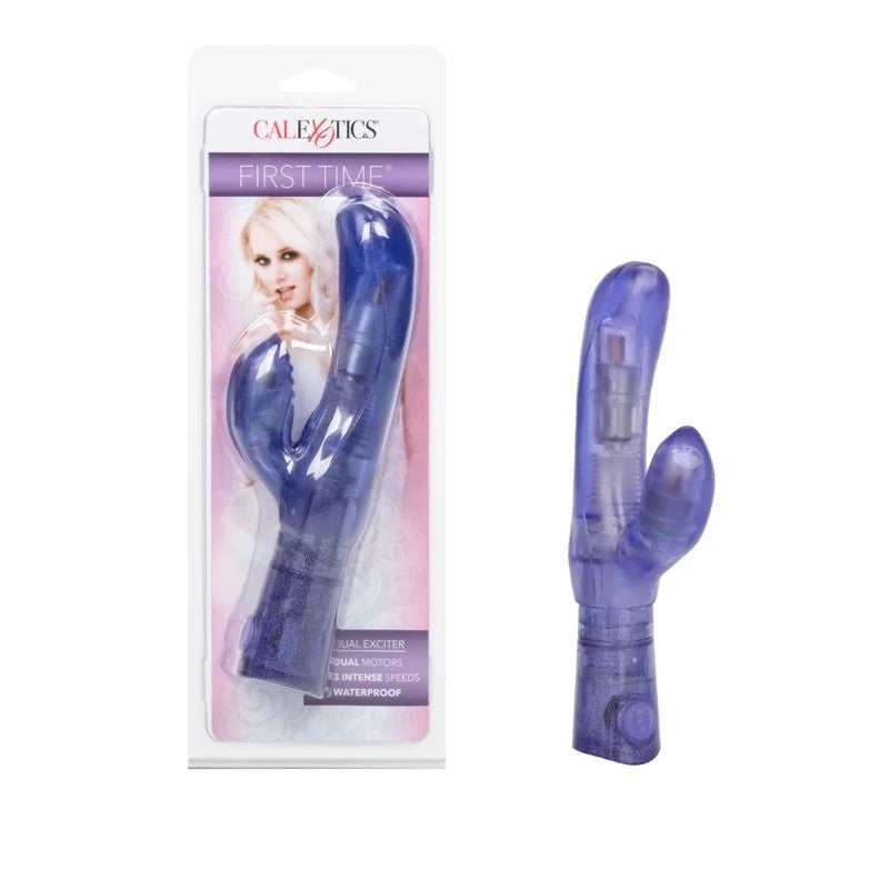 Calexotics–FirstTimeDualExciterRabbitVibrator(Purple)