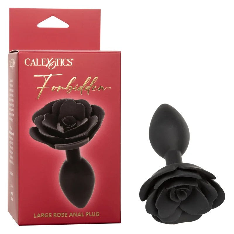 Calexotics–ForbiddenLargeRoseAnalPlug(Black)