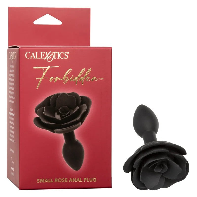 Calexotics–ForbiddenSmallRoseAnalPlug(Black)