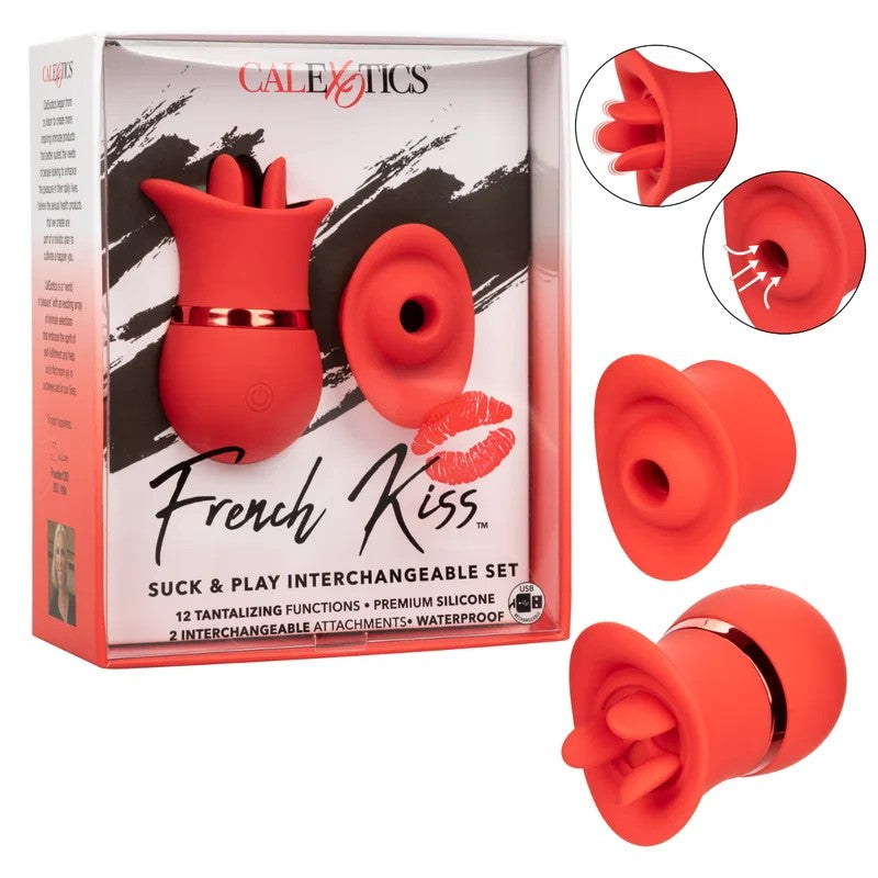 Calexotics–FrenchKissSuck&PlayInterchangeableSet(Red)